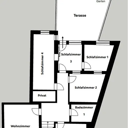 Haus Brailen - Grosses Ferienhaus Mit Dachterrasse, Garten & Kamin بريلون