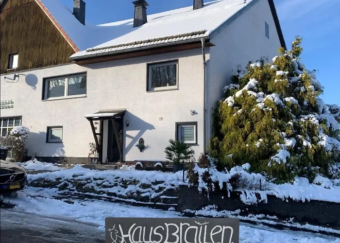Haus Brailen In Alme Сasa de vacaciones Brilon